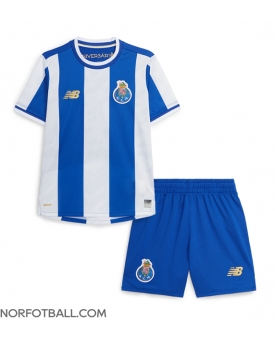 Billige Fotballdrakt Porto Replika Hjemmedraktsett Barn 2025-26 Kortermet (med bukser)